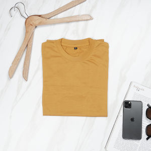 KAOS POLOS PRIA COTTON COMBED PREMIUM - KAOS LENGAN PENDEK PRIA ROUND NECK REGULER FIT