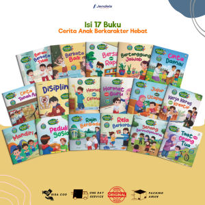 (ISI 17 BUKU) Buku Anak Seri Cerita Anak Berkarakter Hebat - Ziyadbooks