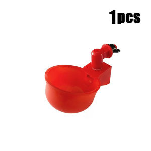 [Hot Sale] 1/5/10 pcs Chicken Water Cups Poultry Drinker Kit Water Bowl Automatic Chicken Water Feeder Drinking Equipment For Chicken Ducks Birds Turkeys