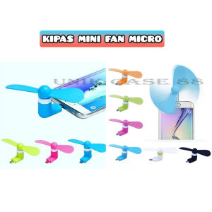 UC88 Kipas Angin MIni Colokan V8 Micro Musim Panas Pakai Kipas Mini Langsung Di hp