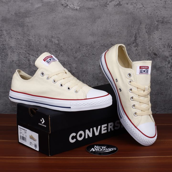 Sepatu Converse Chuck Taylor All Star Classic Off Beige White
