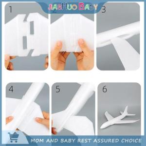 JiaShuo Baby Toy 49*45ซม.เด็กมือโยนบินเครื่องร่อนของเล่นเด็กโฟม aeroplane รุ่น