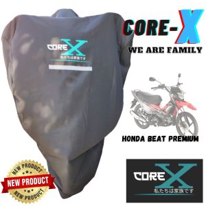 MOTOR COVER FOR HONDA BEAT PREMIUM CORE X Motorcycle Cover By Immortal Motobag with Sticker