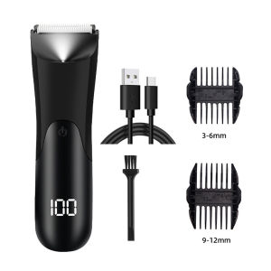 -CLUBLU- Máy Tỉa Lông Toàn Thân cho Nam CHOME Lông Vùng Kín 2 Lược Tiện Lợi Chống Nước Tỉa Sát Bề Mặt Da