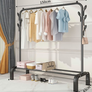 Rak Standing Rak Gantungan Baju Besi Stand Hanger Rak Baju  Rak Pakaian Jemuran Baju