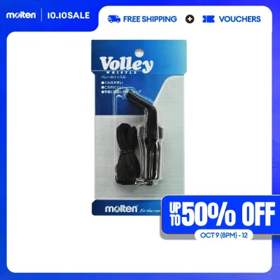 Molten WVBK Referee Whistle for Volleyball (Black)