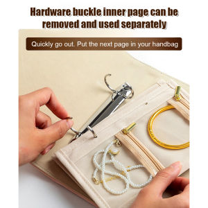 Antioxidant jewelry bag Jewelry Box Protection Elegance High quality leather material Organized Jewelry Storage Bag Antioxidant Jewelry Organizer Fashionable Women antiabrasion