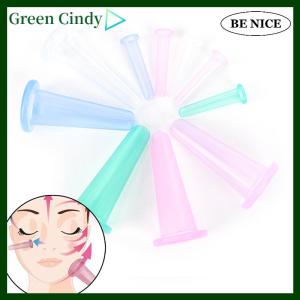 [Green Cindy] Cup Facial Face Eye Silicone Cupping Vacuum Suction Lifting Massage Anti-Age