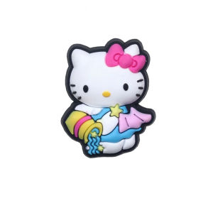 Jibbitz cross charms Shoe Buckle Hole Shoes Accessories hello  Cute Conslation KT hello  Fashion Shoes Accessories