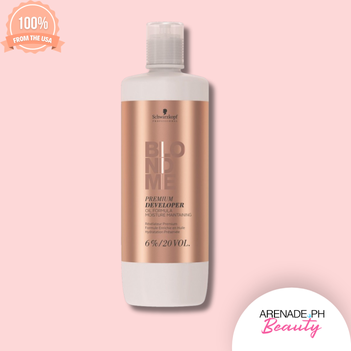 Schwarzkopf Blondme Premium Developer 6% / 20 Volume Hair Color ...