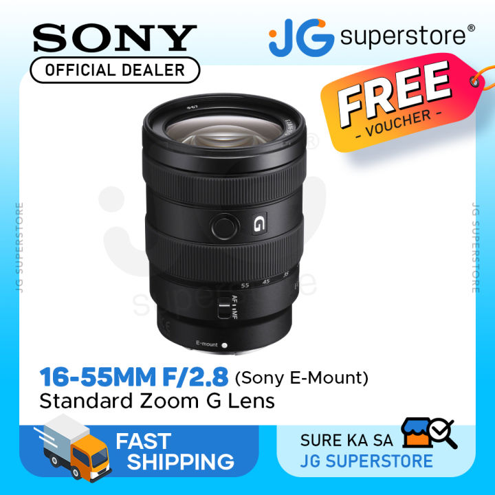 Sony E 16-55mm APS-C Standard Zoom G Lens for E-Mount