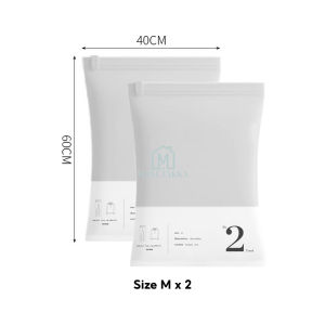 🇸🇬 Ready Stock Hand Roll Vacuum Compression Storage Bags Travel & Suitcase Use Clothes Quilt & Pillow Organizer No Pump