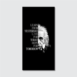Hiasan Dinding Ruang Tamu Walldecor Kamar Tidur Pajangan Dinding Lukisan Dinding Albert Einstein 041