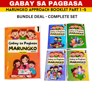 Marungko Approach Booklet/Worksheets Gabay sa Pagbasa Kindergarten to Grade 1 Complete Set