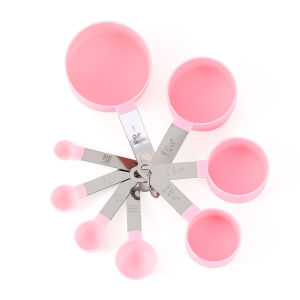 Stainless Steel Measuring Cups  Measuring Spoons Set Measuring Set 8PCS Stackable Spoon Set Baking Tools With Scale