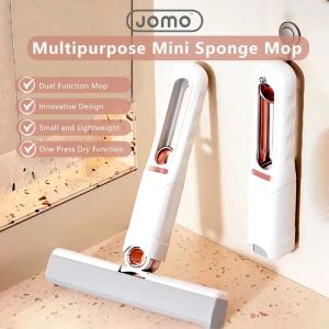 ✅SG Ready Stocks✅ JOMOMultipurpose Mini Sponge Mop Portable Mop High Absorption Sponge Dry and Wet Mop