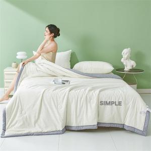 SG【IN STOCK】Summer Blanket Super Cooling Quilt Soy Fiber Blanket Soft Comfortable Breathable Antibacterial Machine Washabl 夏季空调被薄被子