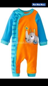 Jumper Bayi Motif Rhino Orange BABY123B