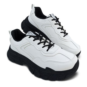 Sepatu Sneakers Kasual Wanita Fashion Korean Style Anti Slip Bertali Women Sport Shoes COD SPT-18