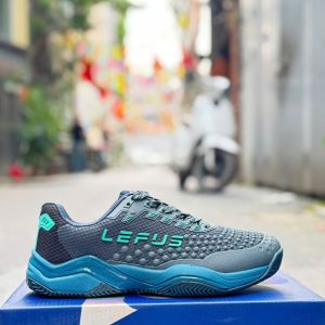 Giày pickleball tennis Lefus L036 xanh than