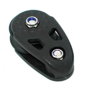 Kayak Pulley Plastic Single Sheave Block Sheave Pulley Roller Smooth Steering Wheel for Kayak Canoes Marine