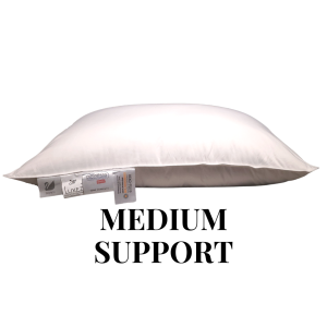 Luxez Luxury Hotel Goose Downs Feather Pillow Soft Medium Firm