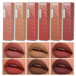 S.f.rcolor Lip Glaze กันน้ำไม่ง่ายที่จะสัมผัสถ้วยไม่ง่ายที่จะจางหายไปเคลือบลิปสติกหมอกและสีขาวพาริตี้นักเรียนหญิง Lipstick