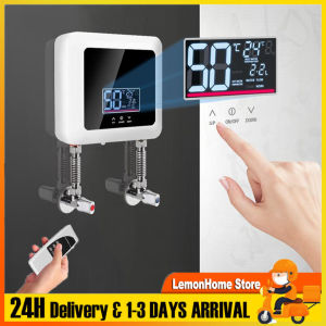 Instant Water Heater 7500W High-powerTankless Water Heater Electric Water Heater Smart With Remote Control Temperature Control Intelligent Constant Temperature
