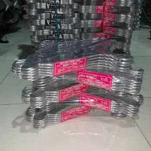 Combo 100 Móc quần áo Loại Cồ Móc nhôm treo quần áo siêu to 43cm - VIỆT HƯNG
