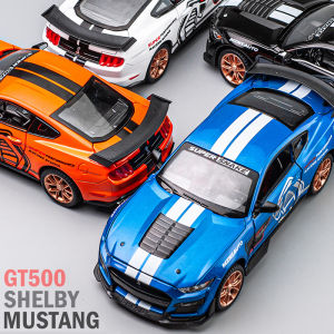 LEO 1:24 Ford Mustang Viper GT500 Toy Car Model Alloy Diecast Car Toys For Kids Childrens Toys Miniauto Truck Vehicle Sound and Light Toy