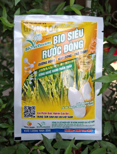 [VTNN TIEN KHOA] Phân bón lá BIO SIÊU RƯỚC ĐÒNG dưỡng đòng trổ thoát bông dài nhiều hạt gói 25 gram