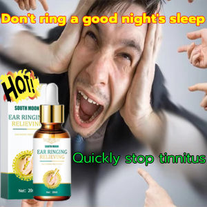 【Doctor recommended】South Moon Ear Ringing Relieving Ear Drops Tinnitus Deafness Ear Swelling Discharge Otitis Tinnitus Liquid Ear Drops Infection Treatment Cleaning Liquid Ear ache Liquid Ear Pruritus Liquid Detergent Ear Infection Treatment Cleani