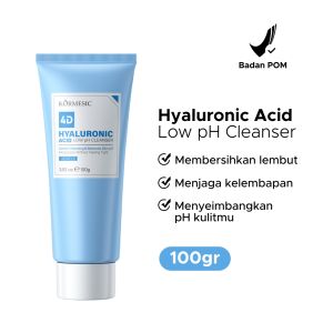 Kormesic Sabun Cuci Muka Hyaluronic Acid Low pH Cleanser BPOM - Facial Wash Pembersih Wajah