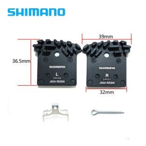 Shimano MTB J02A/G03S Resin Cooling Fin Ice Tech Disc Brake Pads SLX Deore XTR XT M8000 M9000 MT201