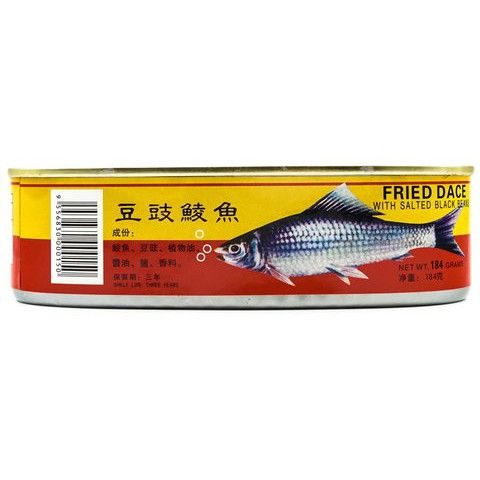 ALISHAN Fried Dace with Salted Black Beans 184g — Fried Dace Fish ...