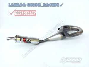 Knalpot vespa buan kanan suara garing super sprint excel 150 px 125 150 dll
