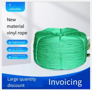 100m High-Quality Green Polyethylene Nylon Rope for DIY Cargo and Lashing - Durable Outdoor Climbing Cord