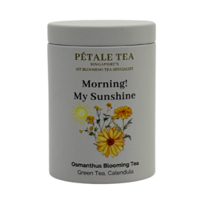 Morning! My Sunshine - Petite Tea Tin (Pétale Tea Blooming Flower Tea)
