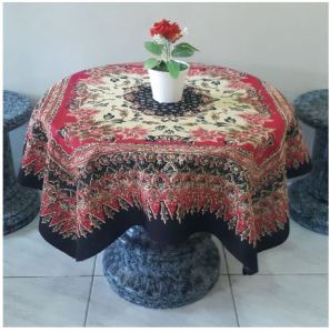 Taplak meja sekolah - Taplak Meja tamu - Taplak meja Guru - Souvenir Cantik