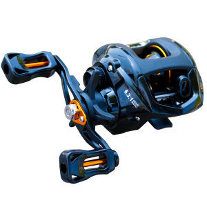 Sougayilang Gulungan Pancing Baitcasting Reel 1000 Series 6.3:1 12 + 1 BB Sistem Rem Magnetik Tangan Kiri/Kanan untuk Spinning Memancing