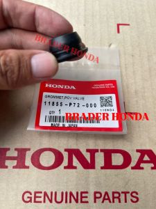 KARET SEAL GROMMET KATUP UDARA ANGIN PCV VALVE  SEMUA MOBIL HONDA CIVIC ACCORD CRZ HRV CRV JAZZ CITY FREED ELYSION ACURA WRV MOBILIO BRIO BRV ODYSSEY HONDA 11855-P72-000 SIL GROMET TEKANAN CAMBER RUBBER
