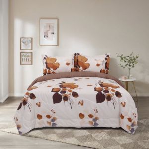 Bộ ga giường phòng ngủ 4 món Pierre Cardin chất liệu Microfiber cao cấp mềm mại thoải mái sang trọng - PCABDMF 012