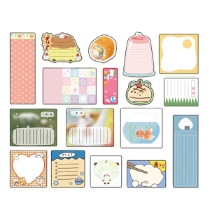 200 Sheets Novelty Note Paper Scrapbooking Decorative Paper Note Paper Memo Pad for Scrapbooking Notebook Journal