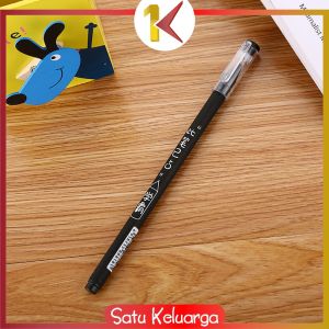SK-A86 Pulpen Aksen Jepang 0.5MM Alat Tulis Kantor dan Sekolah / Pena Gel Tinta Hitam / Pulpen Gel