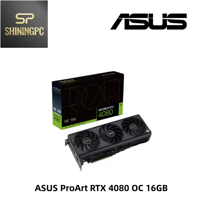 ASUS ProArt RTX 4080 OC 16GB PCI-Express x16 Graphics Card (PROART ...