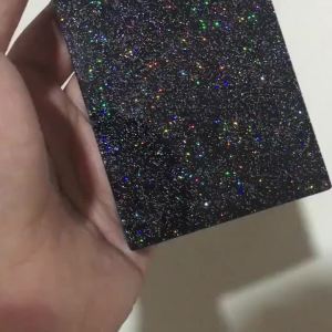 Bling Colorful Starry Plastic Case Fashion Portable Magnetic Automatic Holder for Tools Lady Gif