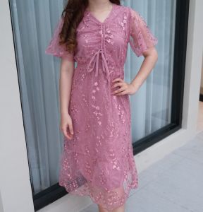 Momoe Boutique Dress Rosella | Dress Natal Terbaru | Dress Kondangan Terbaru | Dress Natal 2023