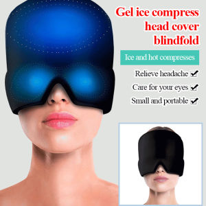 Gel Ice Pack Headgear for Migraine and Tension Headaches
