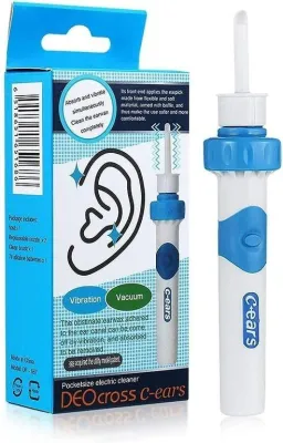 2501) Ear Wax Removal Vacuum for Kids & Adults Ear Cleaning Kit Smart Earwax Remover Tool with Replaceable Tips Soft Earwax Cleaner Ear-Pick Clean SetEasy Earwax Removal Cleaner for Home