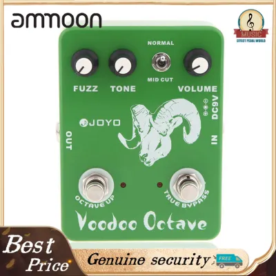 JF-12 Voodoo Octave Fuzz Effect Guitar Effect Pedal True Bypass